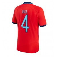 Fotballdrakt Herre England Declan Rice #4 Bortedrakt VM 2022 Kortermet